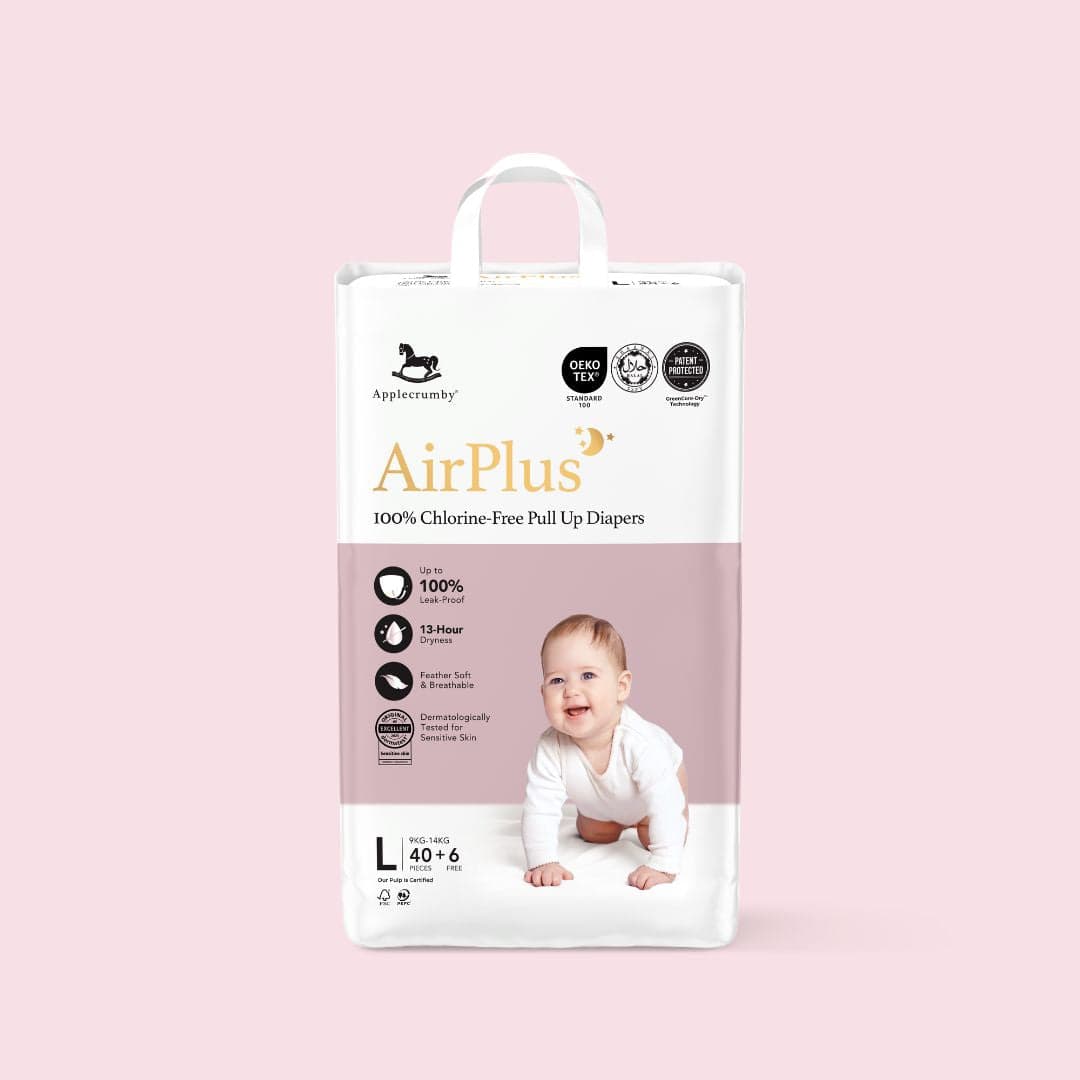 Baby Diapers Taped